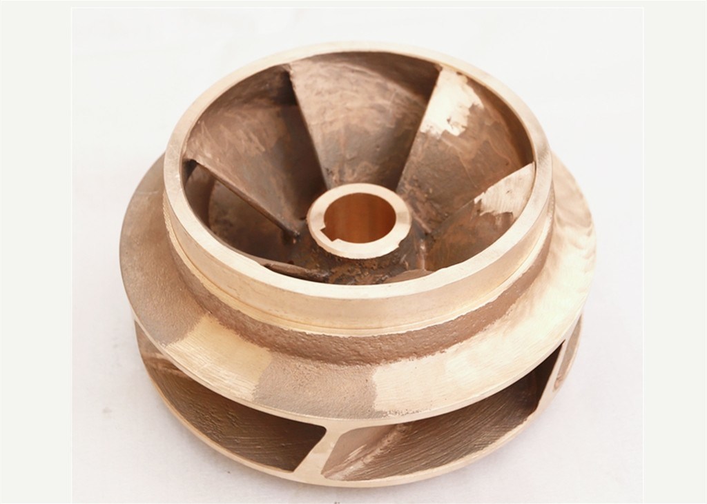 Precision Cnc Machining Parts ODM Copper Alloy Impeller/Vane Wheel