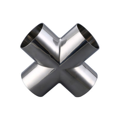 Pipe Fittings Steel Casting Parts Stainless Steel Equal Cross