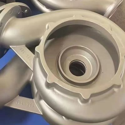 Ductile Iron Pump Housing Casting Parts 100% Inspection For Quality Control