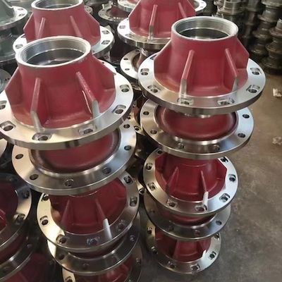 OEM Ductile Wheel Hub Cover Iron Casting Parts For Truck And Tailer