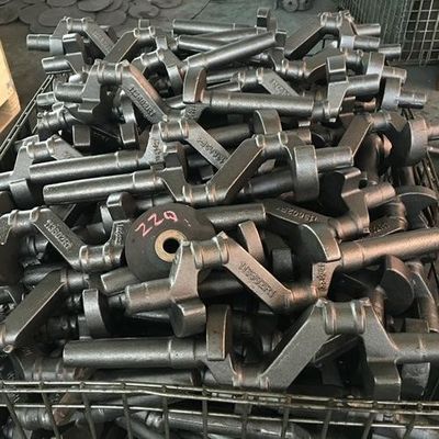 Alloy Crankshaft Metal Casting Parts Engine Parts For Automobile Industry