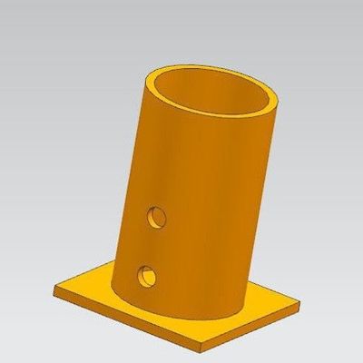 GGG50 Ductile Iron Casting Cover Iron Casting Parts For Industrial Machinery