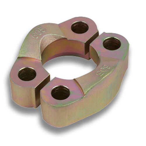 OEM Yellow Cast Iron Flange Zinc Plated Cast Steel Flange For Oil Pipe