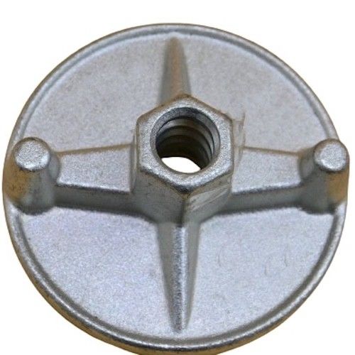 Galvanized Tie Rod Wing Nuts Iron Casting Parts For Construction Formwork